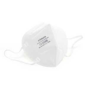 KingFA KF-AF10 SC FFP2 NR Partikelfilter Halbmaske, ohne Ventil, Filtrierende Atemschutzmaske ideal zum Schutz gegen Partikel, 1 Packung = 6 Stück, einzeln verpackt