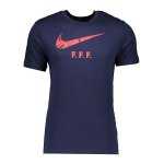 Nike Frankreich Ground Tee T-Shirt Blau F498