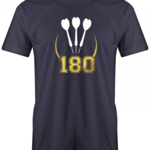 180 Dart Pfeile - Herren T-Shirt