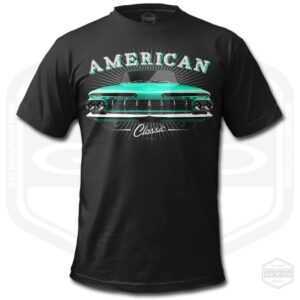 1959 El Camino Tribute Herren T-Shirt Schwarz | American Classic Car Fan Art Geschenkidee S-6xl Hergestellt in Usa