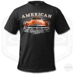 1963 Chieftain Tribute Herren T-Shirt Schwarz | American Classic Car Fan Art Geschenkidee S-6xl Hergestellt in Usa