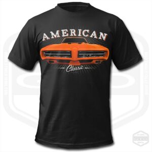 1969 Gto Tribute Herren T-Shirt Schwarz | American Muscle Car Fan Art Geschenkidee S-6xl Hergestellt in Usa