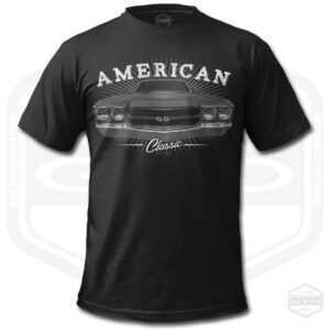 1970 Chevelle Ss Tribute Herren T-Shirt Schwarz | American Muscle Car Fan Art Geschenkidee S-6xl Hergestellt in Usa