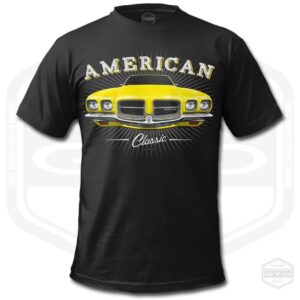 1972 Lemans Tribute Herren T-Shirt Schwarz | American Muscle Car Fan Art Geschenkidee S-6xl Hergestellt in Usa