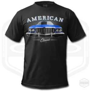 1976 Gran Torino Tribute Herren T-Shirt Schwarz | American Muscle Car Fan Art Geschenkidee S-6xl Hergestellt in Usa