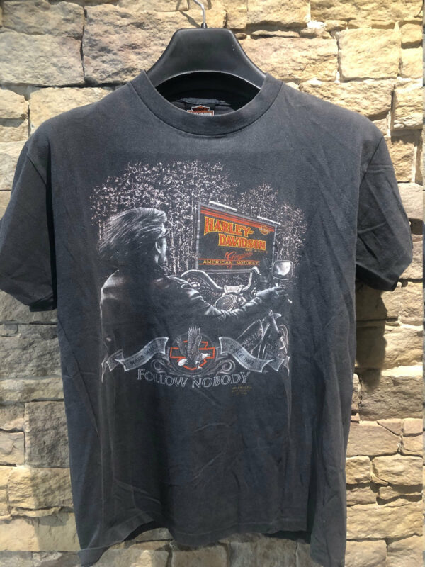 1989 Harley Davidson 3D Emblem Vintage T-Shirt