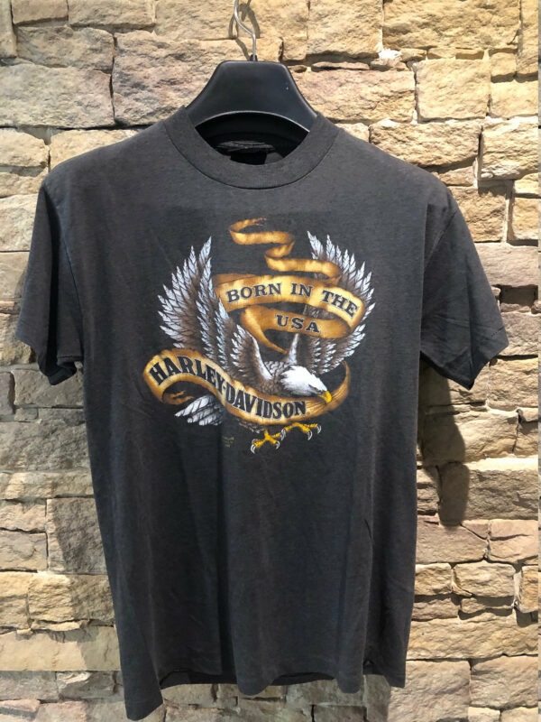 1990 Harley Davidson 3D Emblem Vintage T-Shirt