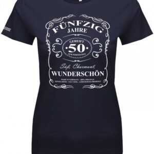 50 Jahre Gereift Zur Perfektion - Süß Charmant Wunderschön Geburtstag Damen T-Shirt