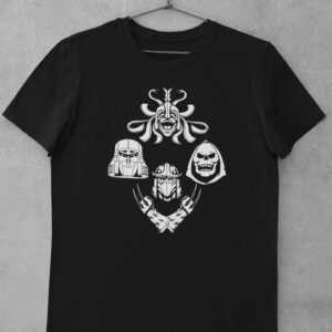 80Er Jahre Bösewichte Rhapsodie Unisex Baumwolle T-Shirt T-Shirt Thundercats He-Man Transformers Ninja Schildkröten
