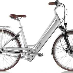 ALLEGRO E-Bike Invisible City Plus Silver, 7 Gang, Shimano, Nexus, Frontmotor 250 W