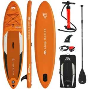 AQUA MARINA FUSION SUP Board Stand Up Paddle aufblasbar Surfboard Paddel 2022