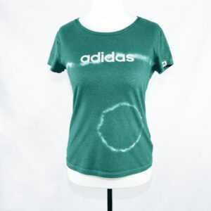 Adidas Damen T-Shirt Größe S 34/36 Unikat Secondhand Handgefärbt