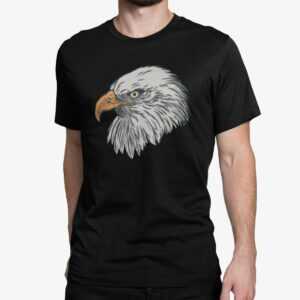 Adler Mann T-Shirt Wildtier Vogel Herren Tshirt