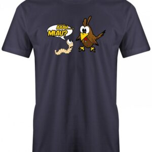 Ähhh Miau - Fun Herren T-Shirt