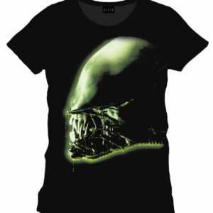 Alien Kopf Film T-Shirt Lizenziertes Alien Head T-Shirt S