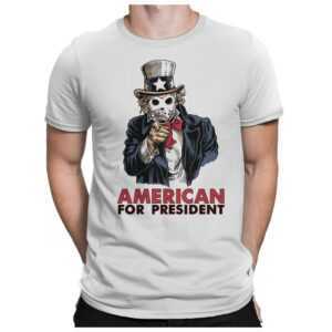 American For President - Herren Fun T-Shirt Bedruckt Small Bis 4xl Papayana