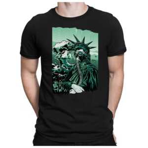 Atomic Liberty - Herren Fun T-Shirt Bedruckt Small Bis 4xl Papayana