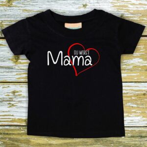 Baby/Kinder Shirt Du Wirst Mama"" T-Shirt Baby Kinder Mum Mutter"""