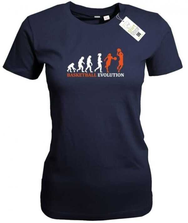 Basketball Evolution - Damen T-Shirt