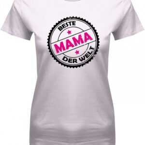 Beste Mama Der Welt Stempel - Mutter Damen T-Shirt