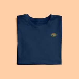 Besticktes T-Shirt Mit "Fischbrötchen Motiv"