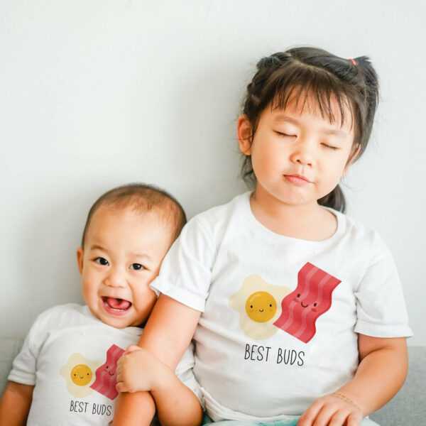 Big Sister Little Brother Outfits, Geschwister T-Shirts, Schwester T-Shirt
