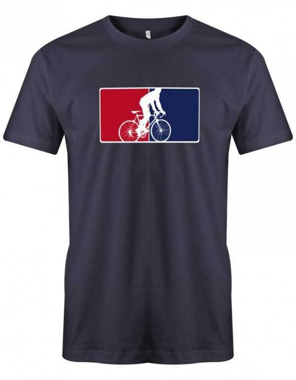 Biker Logo - Fahrradfahrer Herren T-Shirt