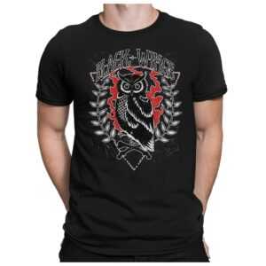 Black Wings - Herren Fun T-Shirt Bedruckt Small Bis 4xl Papayana