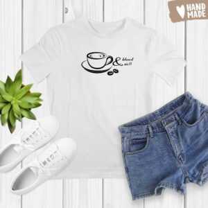 Blond Und Süß Oder Wie Trinkst Du Deinen Kaffee | T-Shirt Mit Print Sleep Shirt |Kaffee Liebhaber Shirt, T-Shirt, Coffee