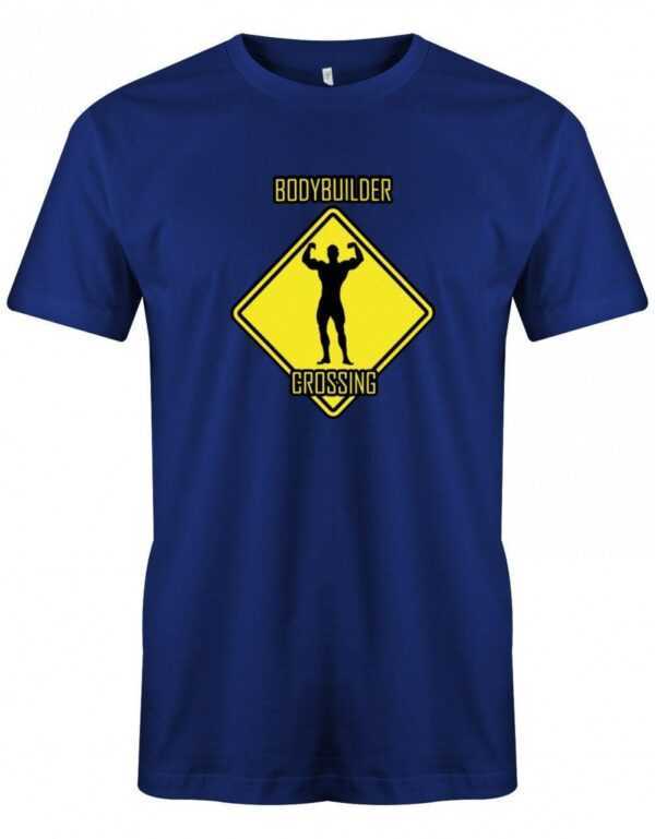 Bodybuilder Crossing - Bodybuilding Herren T-Shirt