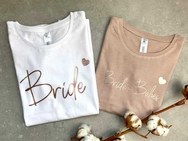Braut T-Shirt I Jga Team Junggesellinnenabschied Trauzeugin