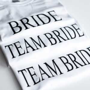 Bride T-Shirt | Team Personalisiertes Jga T-Shirt| Junggesellinnenabschieds Shirt S-xl Bachelorette Party To Be Hochzeit
