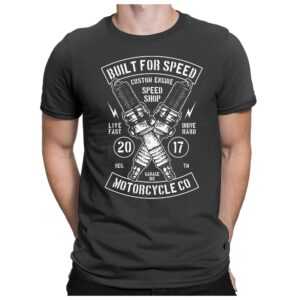 Build For Speed - Herren Fun T-Shirt Bedruckt Small Bis 4xl Papayana