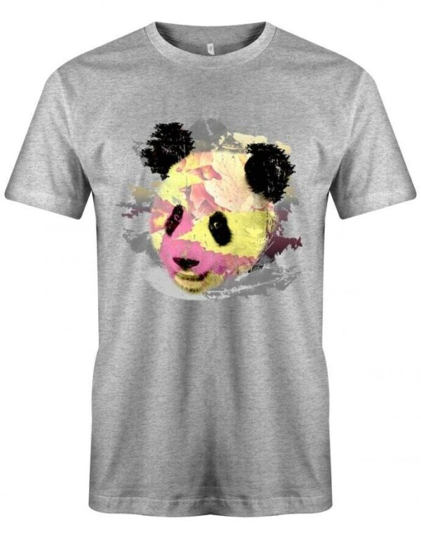 Bunter Panda - Fulima Witzig Herren T-Shirt
