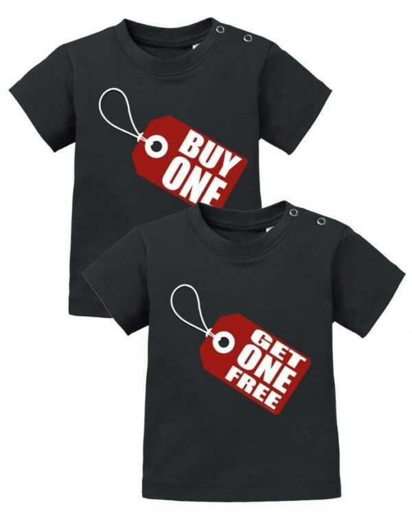 Buy One Get Free - Zwillinge 2 Stk. Baby T-Shirt