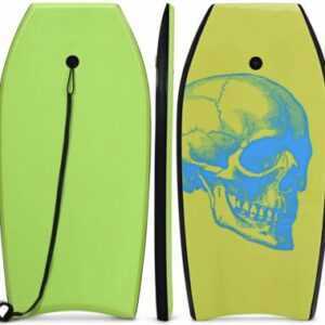 COSTWAY® Surfboard Surfbrett 104 x 51 x 6 cm grün/blau