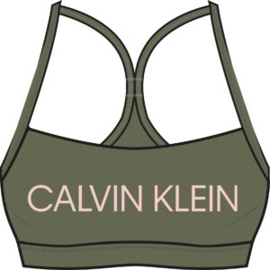 Calvin Klein Performance Sport-Bustier WO - Low Support Sports Bra, mit Trägern für niedrige Stützkraft