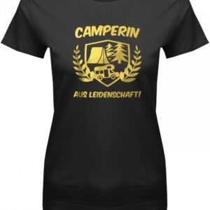 Camperin Aus Leidenschaft - Camping Damen T-Shirt