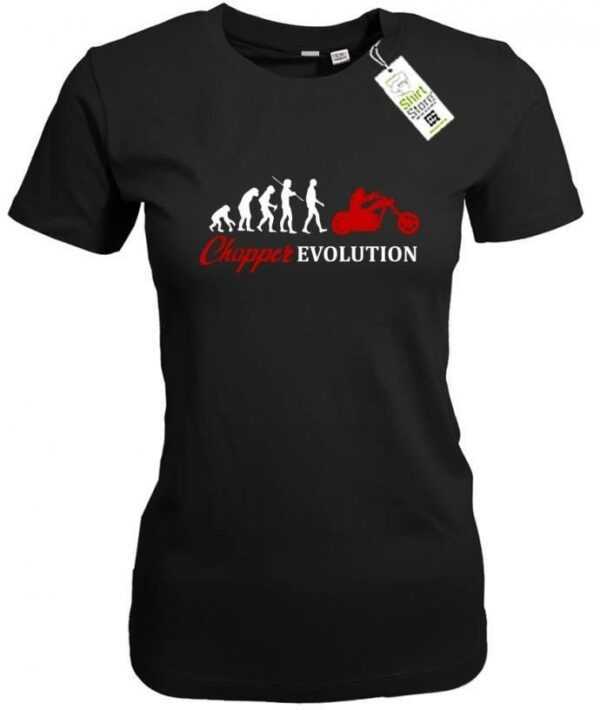 Chopper Evolution - Biker Damen T-Shirt