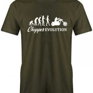 Chopper Evolution - Biker Herren T-Shirt