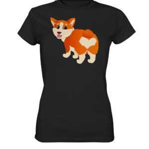 Corgi Corgie Hund Valentinstag Geschenk Jahrestag Liebeserklärung An Den Partner T Shirt T-Shirt Tshirt Damen Frauen Premium