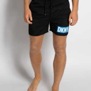 DKNY Badeshorts in schwarz für Herren, Größe: M. Mens DKNY Swim Shorts