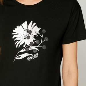 Damen T-Shirt -ready for success in schwarz S (36)