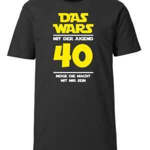 Das Wars Mit Der Jugend 40 - Geburtstag Herren T-Shirt