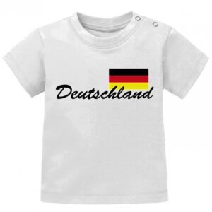 Deutschland Fahne - Wm Em Fan Baby T-Shirt