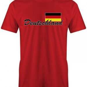 Deutschland Fahne - Wm Em Herren T-Shirt