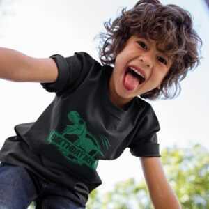 Dino Geburtstagsshirt Oder Longsleeve Für Jungen, Birthday Boy T-Shirt, Geburtstagsgeschenk, Verschiedene Farben, 100% Bio Baumwolle