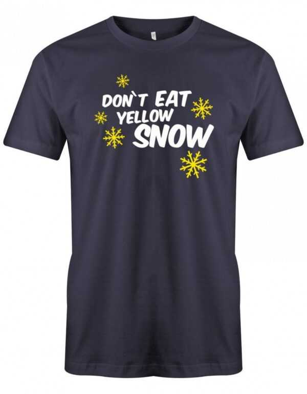 Dont Eat Yellow Snow - Apres Ski Herren T-Shirt