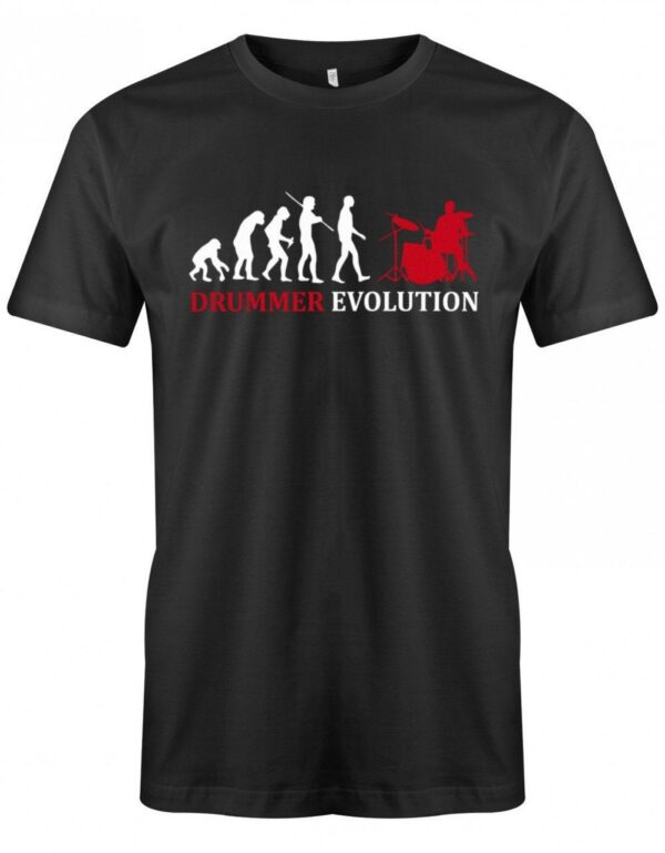 Drummer Evolution - Schlagzeuger Herren T-Shirt