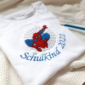 Einschulugstshirt Spidermann, Geschenkidee, Schulanfang, Einschulung, Junge T-Shirt